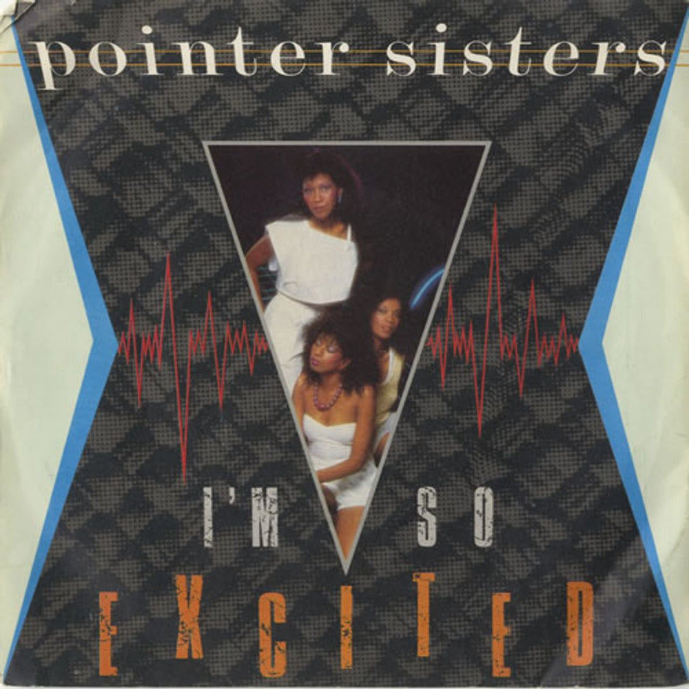 The Pointer Sisters I'm So Excited UK 7" vinyl single (7 inch record / 45) RPS108