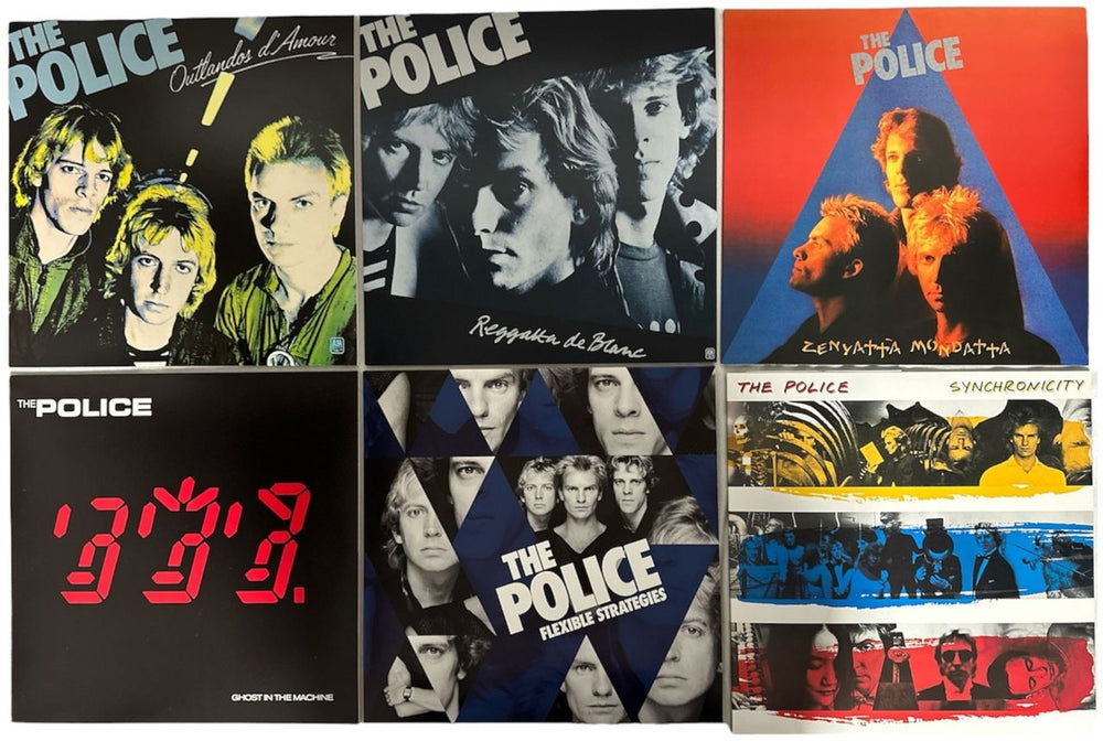 The Police Every Move You Make - The Studio Recordings - 180gm 6-LP -EX UK Vinyl Box Set POLVXEV804636