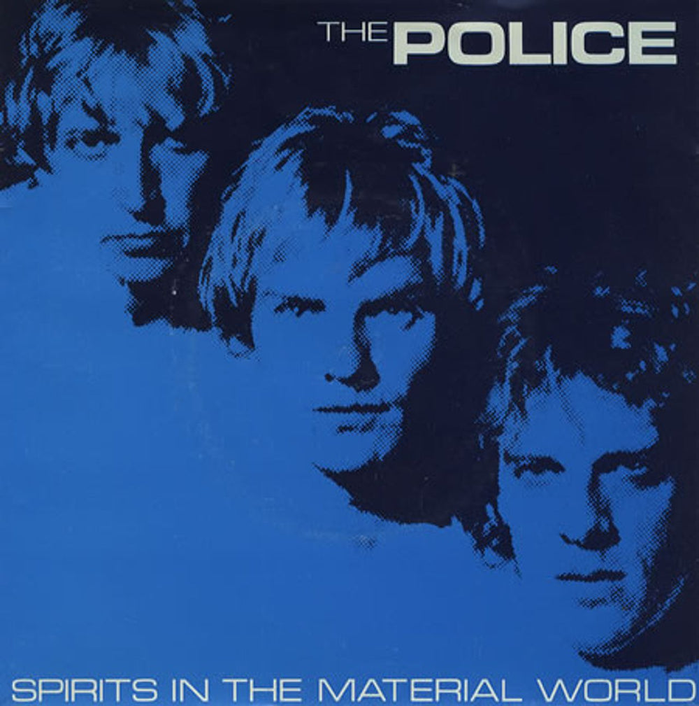 The Police Spirits In The Material World UK 7" vinyl single (7 inch record / 45) AMS8194