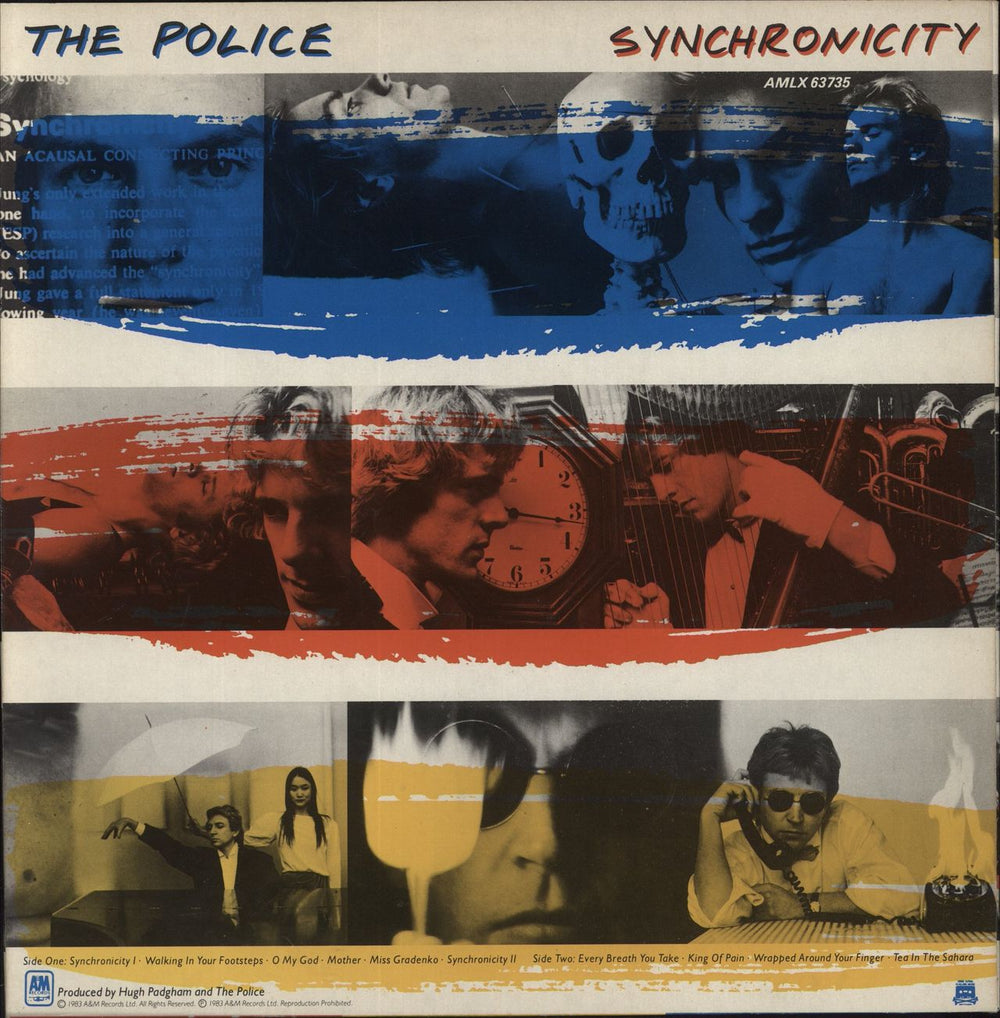 The Police Synchronicity - 1st UK vinyl LP album (LP record)