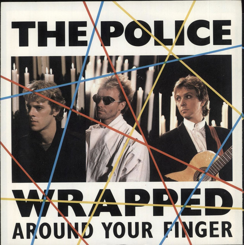 The Police Wrapped Around Your Finger US 7" vinyl single (7 inch record / 45) AM2614