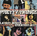 The Pretty Things Latest Writs The Best Of... Greatest Hits - Turquoise Vinyl UK vinyl LP album (LP record) SMALP1085