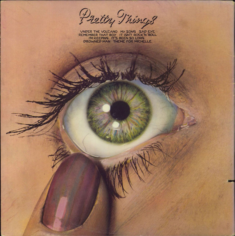 The Pretty Things Savage Eye + Inner US vinyl LP album (LP record)