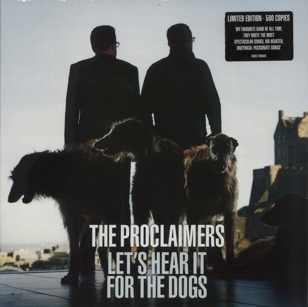 The Proclaimers Let's Hear It For The Dogs UK vinyl LP album (LP record) 711297511611