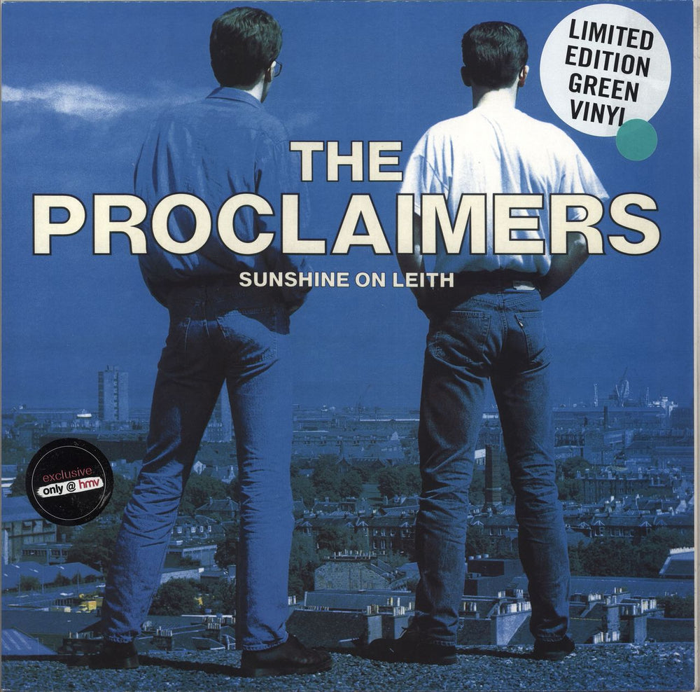 The Proclaimers Sunshine On Leith - Green Vinyl UK vinyl LP album (LP record) 0190295784416