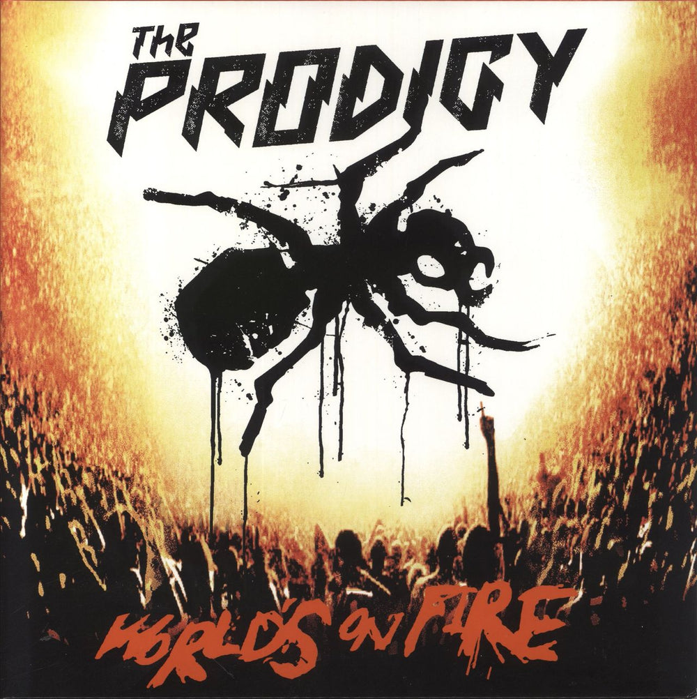 The Prodigy Live - World's On Fire - 180gm - EX UK 2-LP vinyl record set (Double LP Album) HOSPLP4