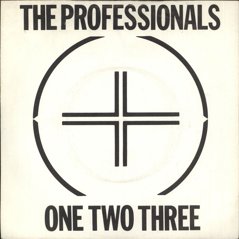 The Professionals One Two Three UK 7" vinyl single (7 inch record / 45) VS376