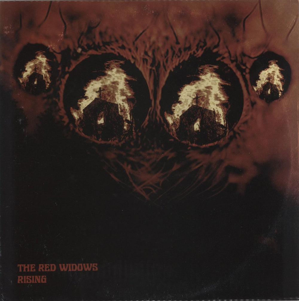 The Red Widows Rising - Red & Orange w/ Black Splatter Vinyl Dutch 12" vinyl single (12 inch record / Maxi-single) DHU022