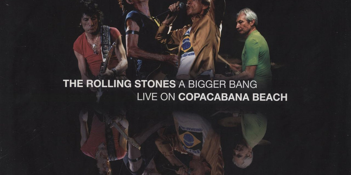 The Rolling Stones ‎– A Bigger Bang - Live 3XLP Limited offers Edition Colored VINYL