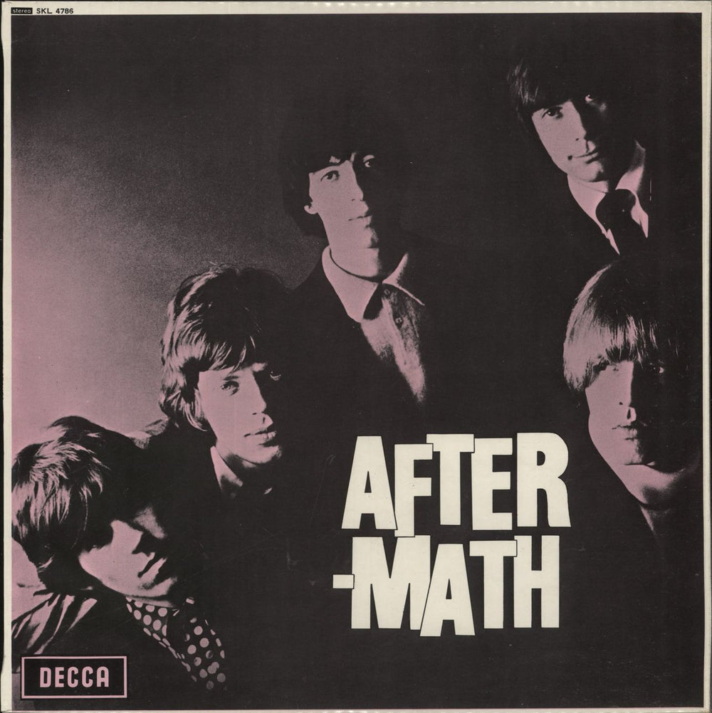 The Rolling Stones Aftermath - 1st - No Tax Code UK vinyl LP album (LP record) SKL4786