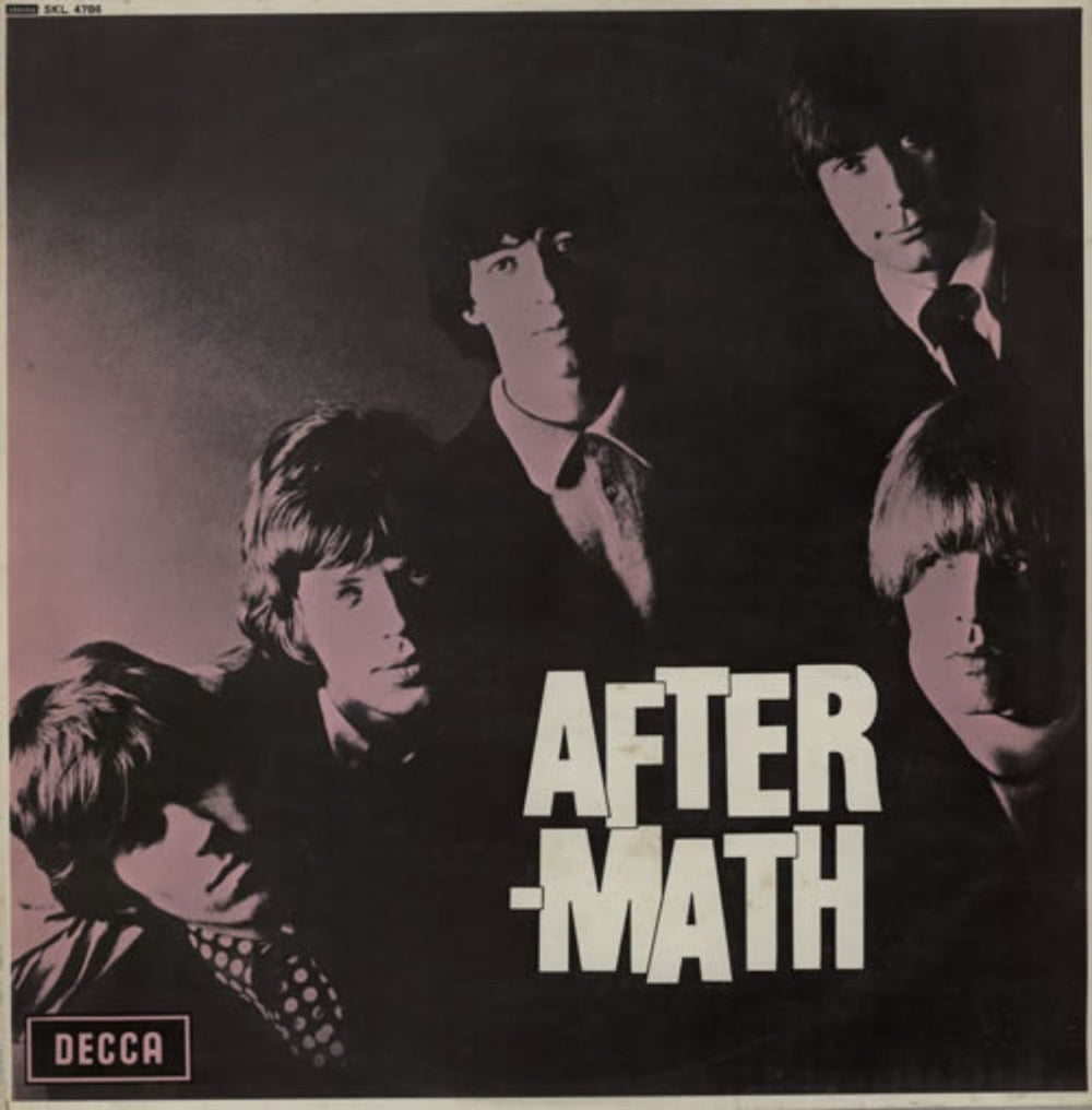 The Rolling Stones Aftermath - 3rd - EX UK vinyl LP album (LP record) SKL4786