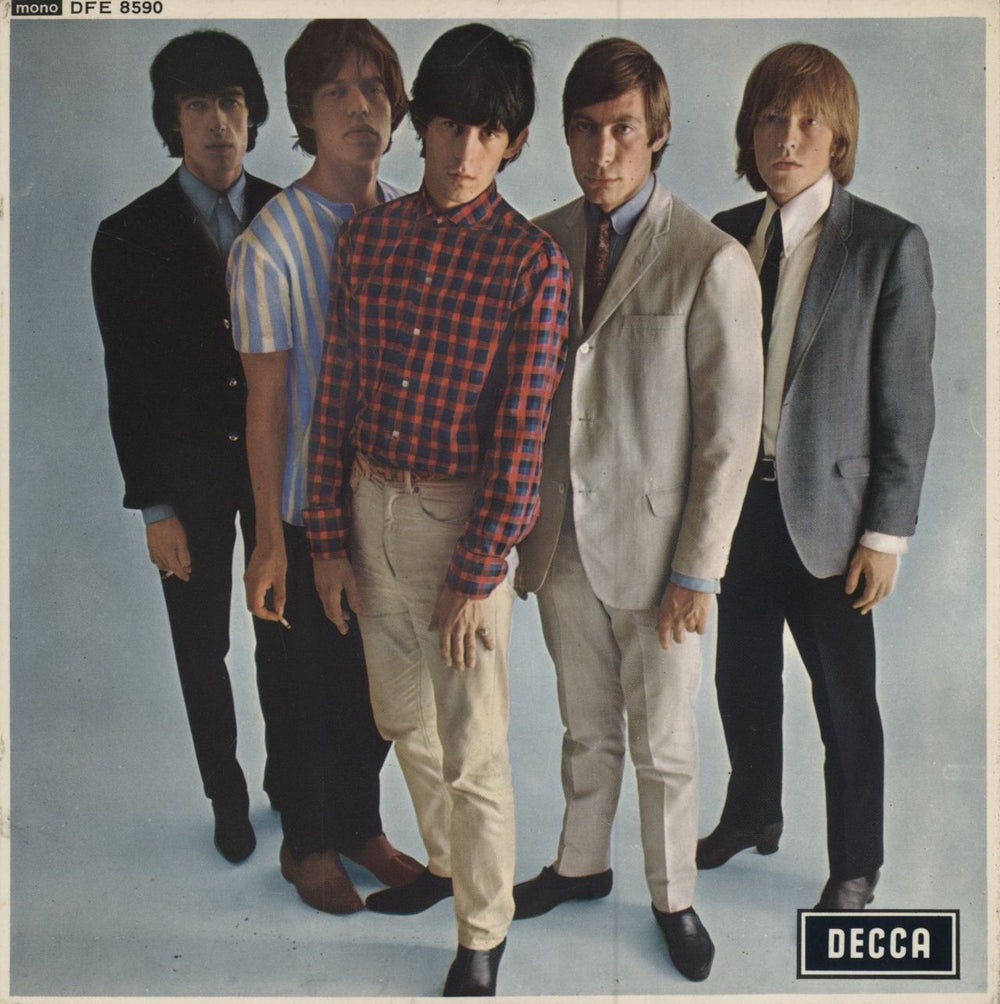 The Rolling Stones Five By Five EP - 70s - F/B UK 7" vinyl single (7 inch record / 45) DFE8590