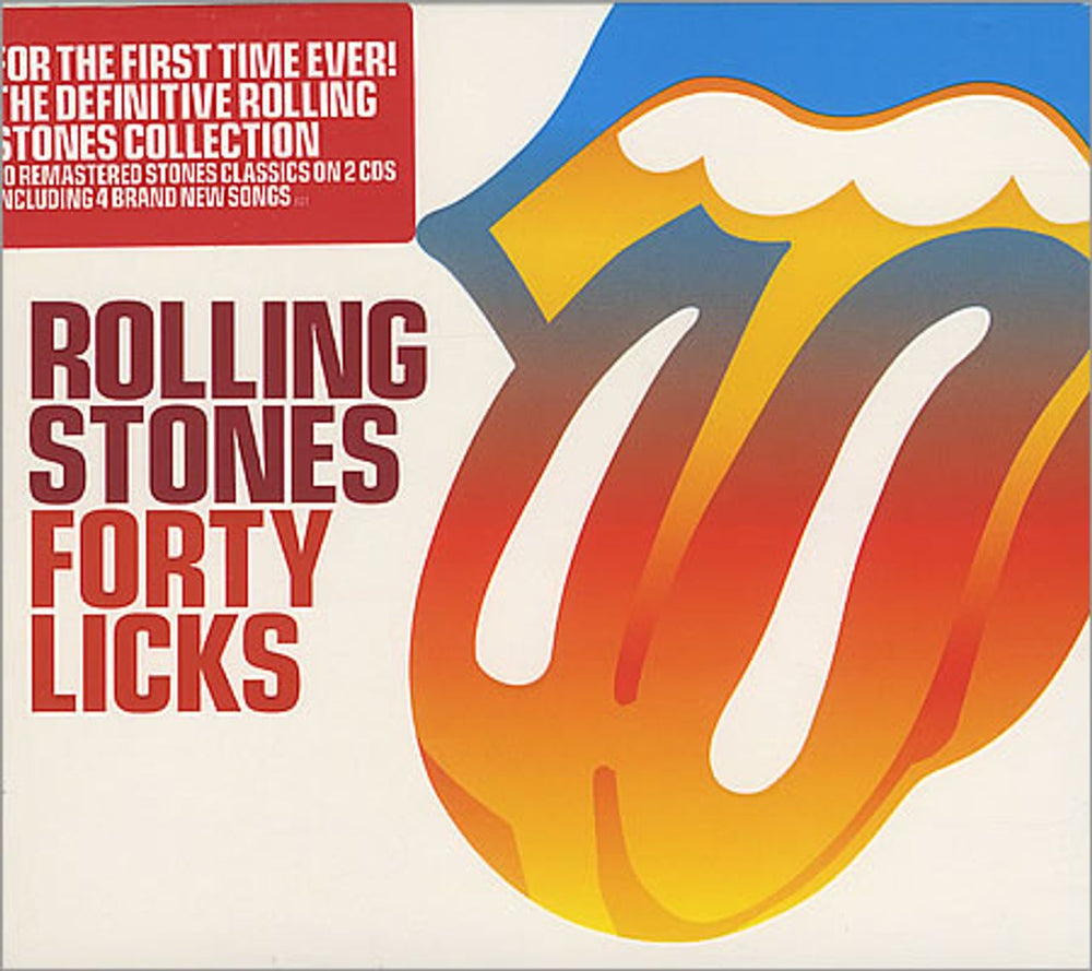 The Rolling Stones Forty Licks UK 2 CD album set (Double CD) CDVDX2964