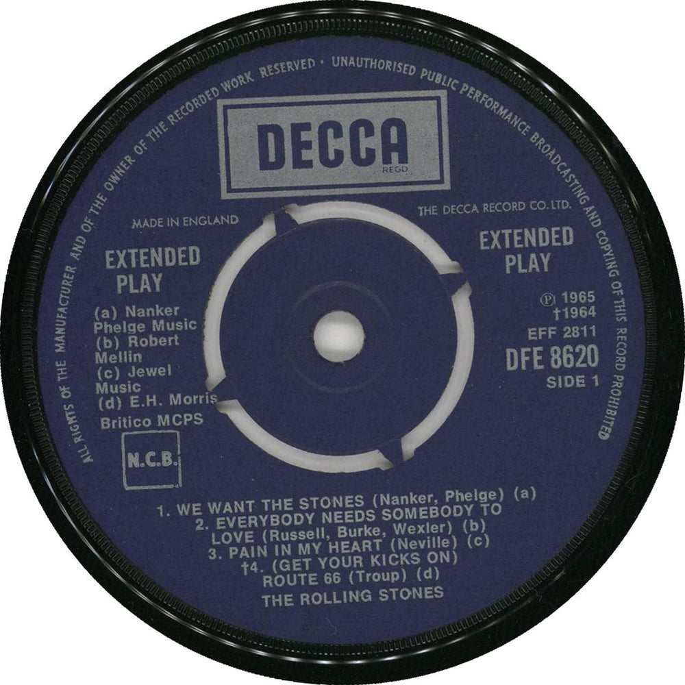 The Rolling Stones Got Live If You Want It EP - 1970 UK 7" vinyl single (7 inch record / 45)