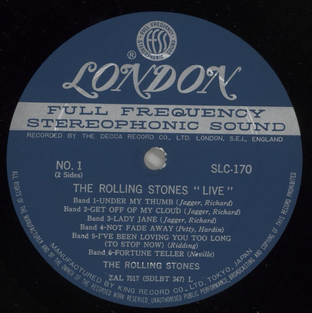 The Rolling Stones Have You Seen Your Mother Live! - VG Japanese vinyl LP album (LP record) ROLLPHA880848