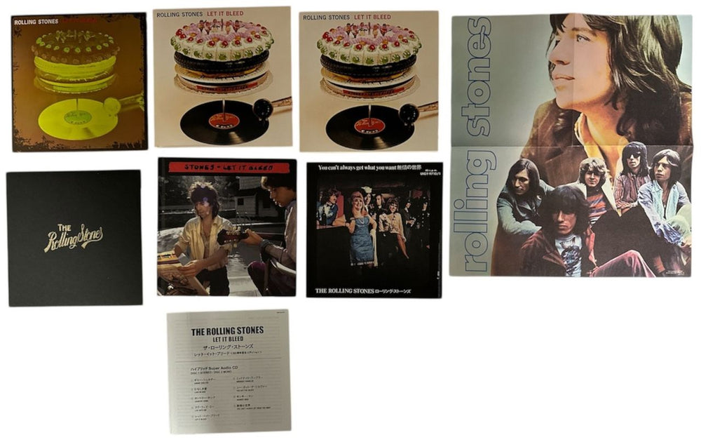 The Rolling Stones Let It Bleed Japanese Super audio CD