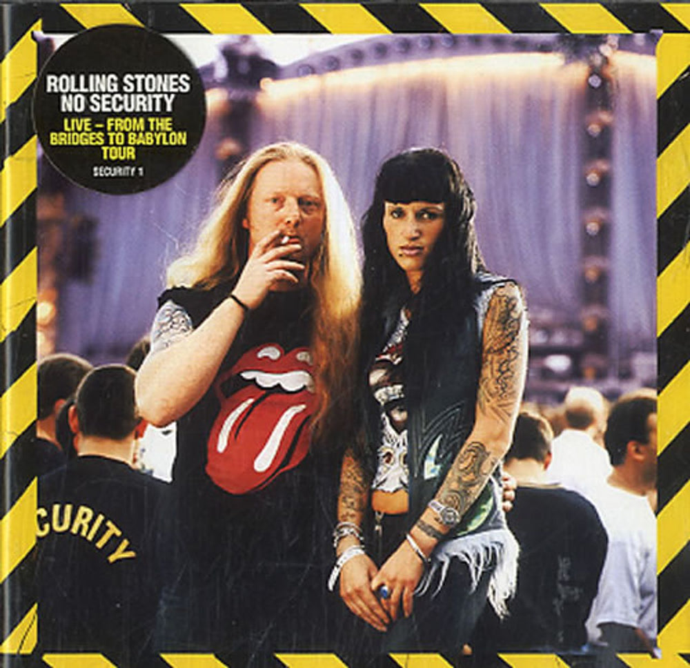 The Rolling Stones No Security UK CD album (CDLP) CDV2880