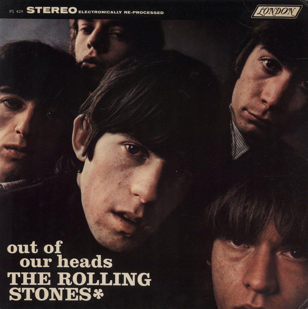 The Rolling Stones Out Of Our Heads - Electronically Reprocessed US vinyl LP album (LP record) PS429