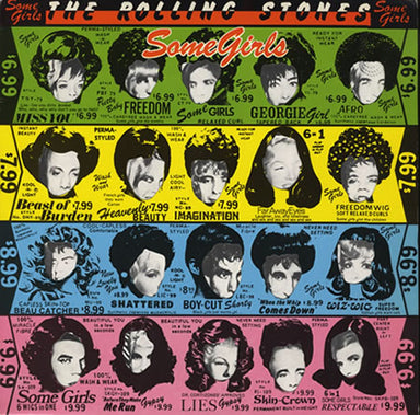 The Rolling Stones Some Girls - Orange - 1st - EX Dutch vinyl LP album (LP record) 5C062-61016