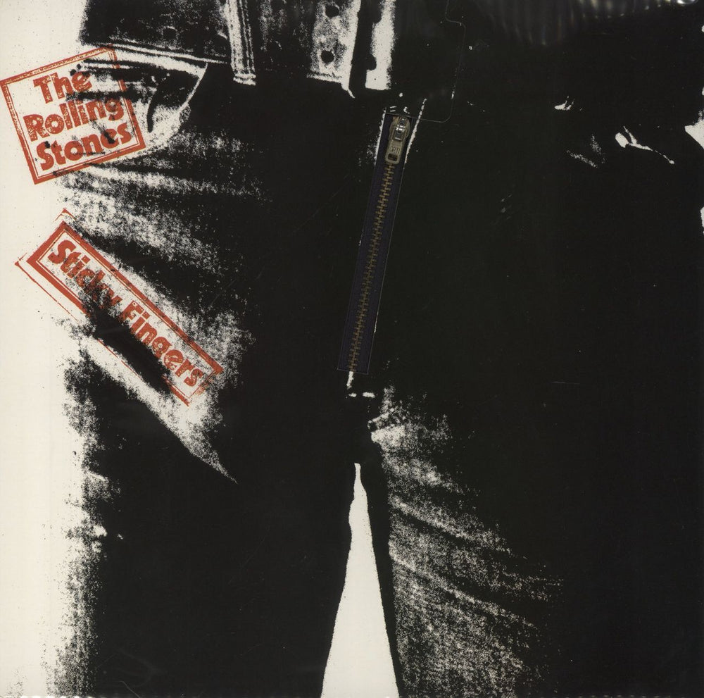 The Rolling Stones Sticky Fingers - EMI 100 - 180gm - EX UK vinyl LP album (LP record) LPCENT38