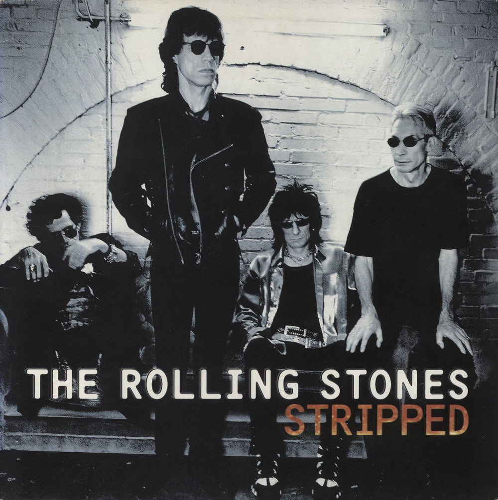 The Rolling Stones Stripped - EX UK 2-LP vinyl record set (Double LP Album) V2801