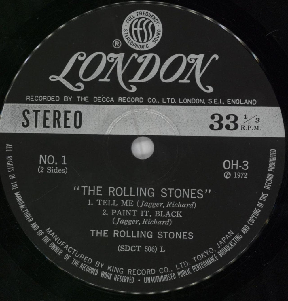 The Rolling Stones Tell Me E.P. - Gatefold Japanese 7" vinyl single (7 inch record / 45) ROL07TE49431