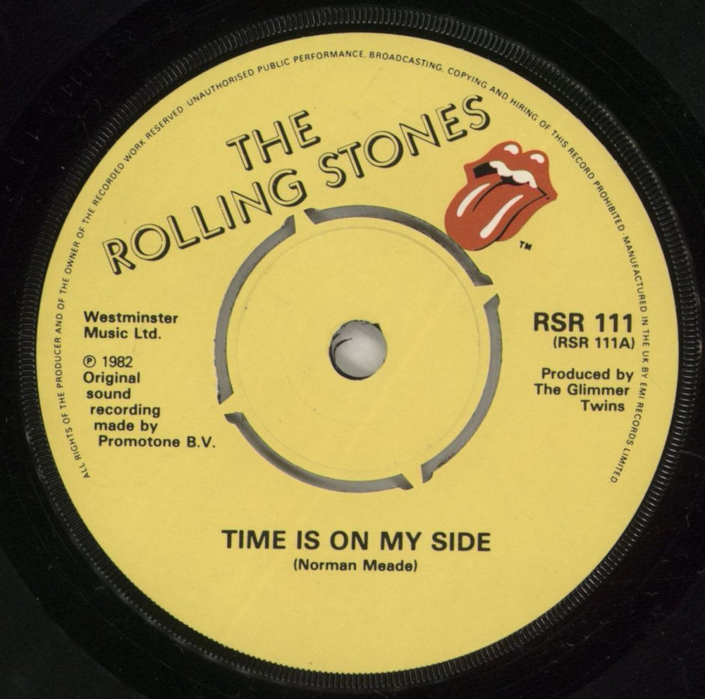 The Rolling Stones Time Is On My Side - Live + p/s UK 7" vinyl single (7 inch record / 45) ROL07TI43960