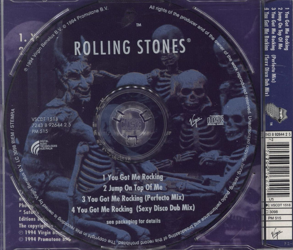 The Rolling Stones You Got Me Rocking Dutch CD single (CD5 / 5") 724389264425