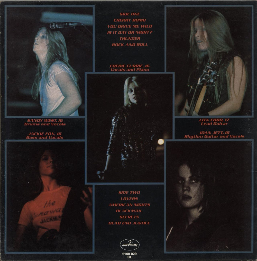 The Runaways The Runaways UK vinyl LP album (LP record)