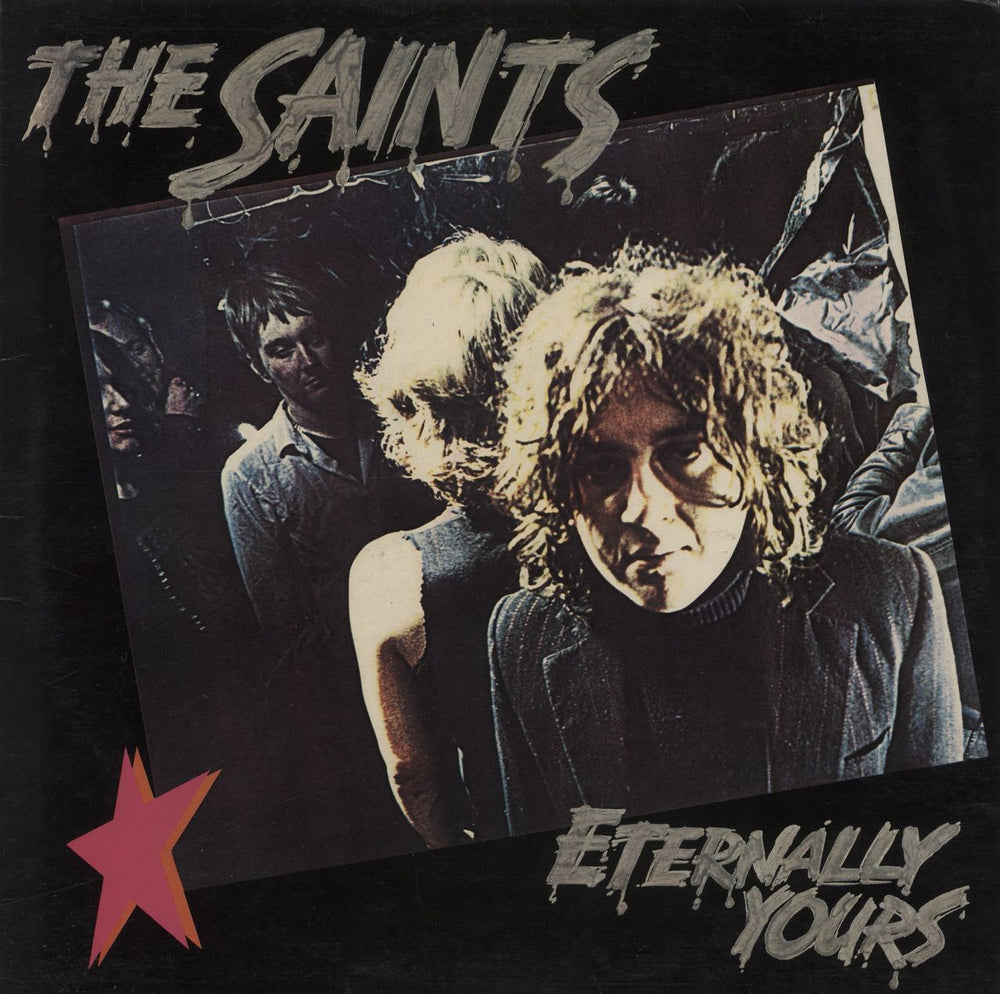 The Saints Eternally Yours + Inner UK vinyl LP album (LP record) SHSP4078