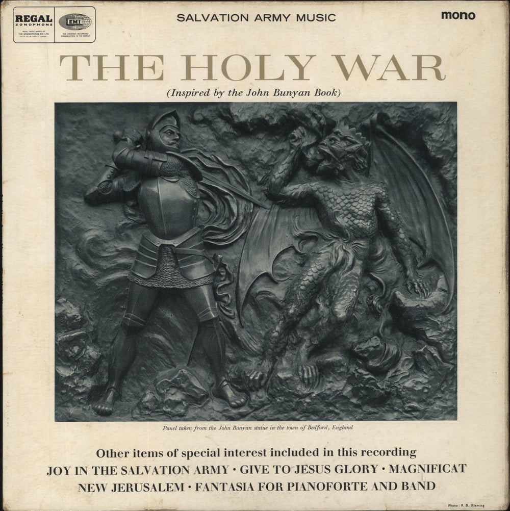 The Salvation Army The Holy War UK vinyl LP album (LP record) LRZ4013