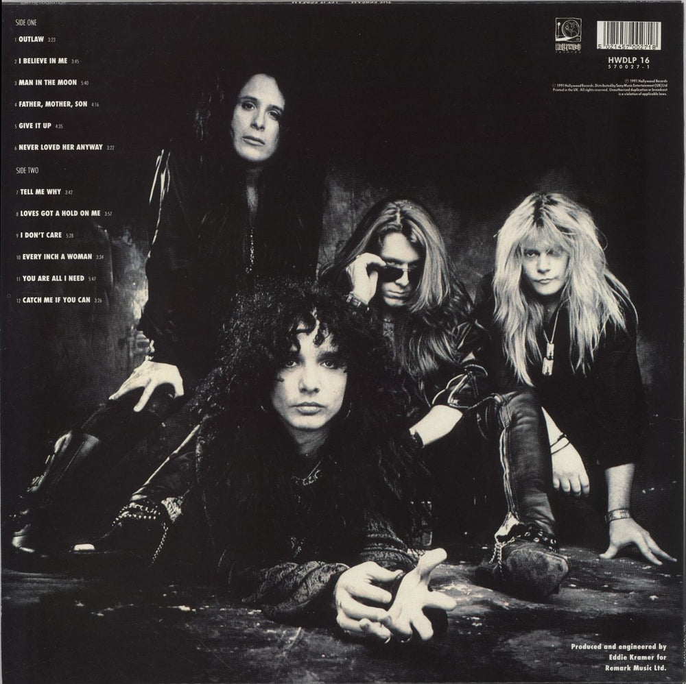 The Scream Let It Scream UK vinyl LP album (LP record)