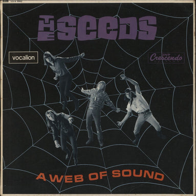 The Seeds A Web Of Sound UK vinyl LP album (LP record) VA-N8062