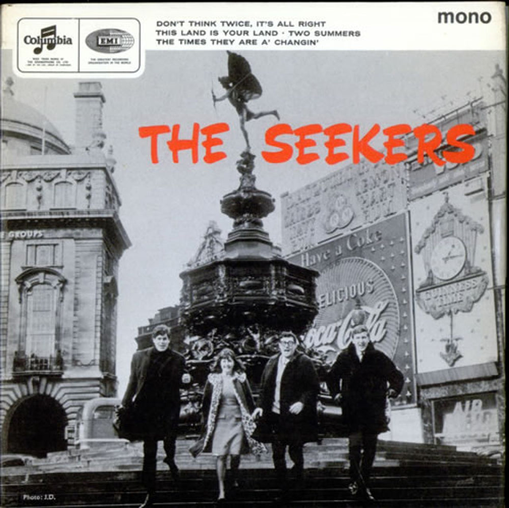 The Seekers The Seekers EP UK 7" vinyl single (7 inch record / 45) SEG8465