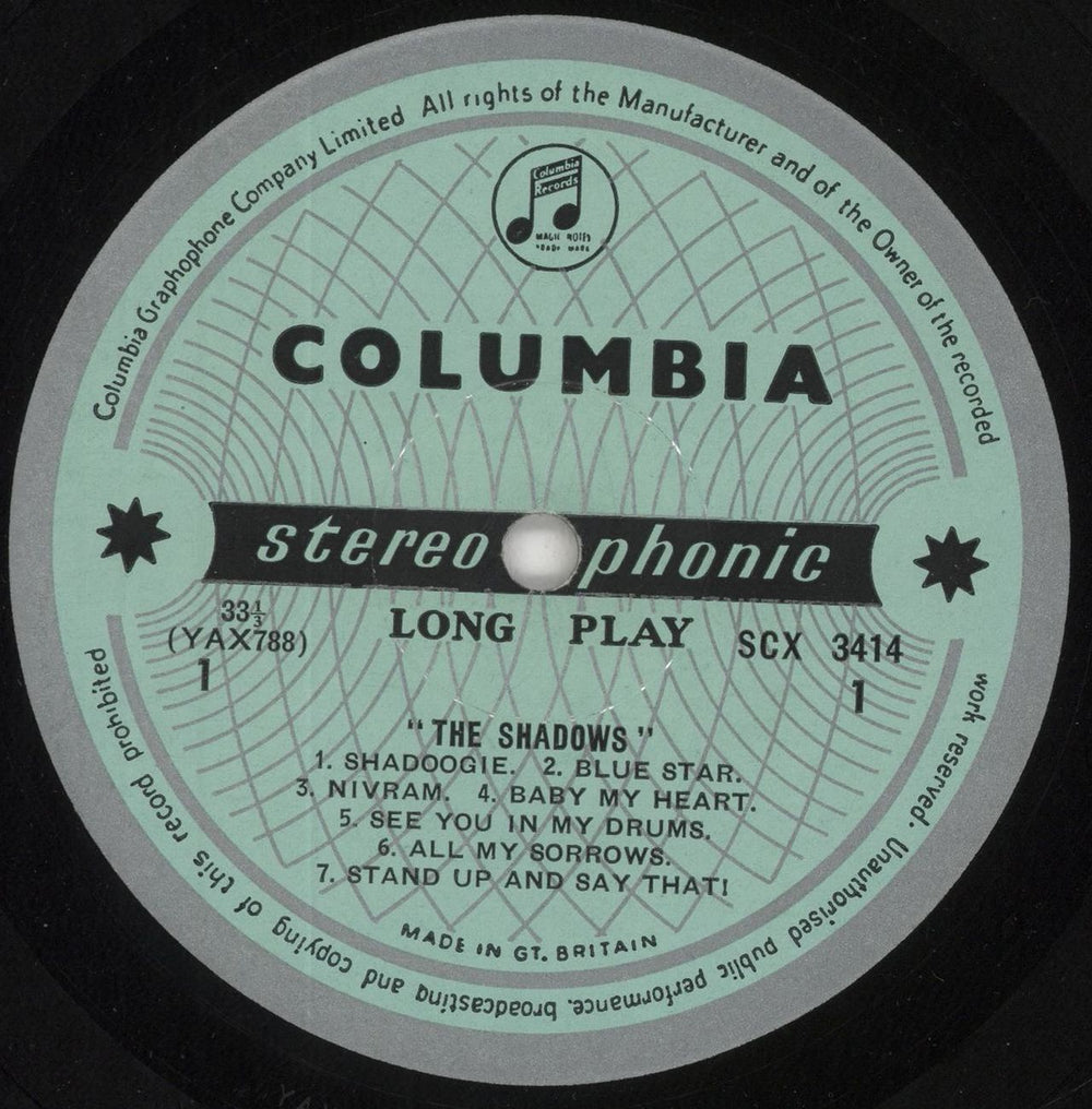 The Shadows The Shadows - 1st UK vinyl LP album (LP record) SHDLPTH586459