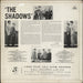 The Shadows The Shadows - 1st - VG UK vinyl LP album (LP record)