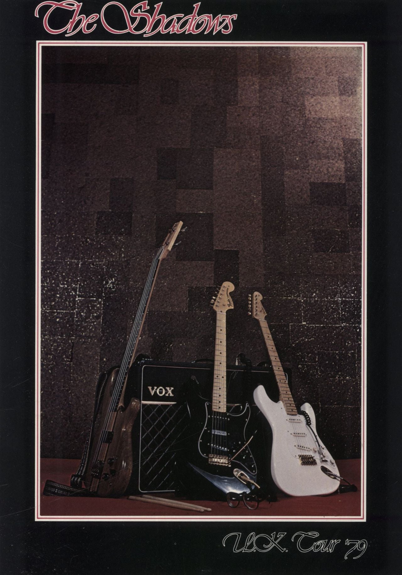 The Shadows UK Tour '79 UK tour programme PROGRAMME
