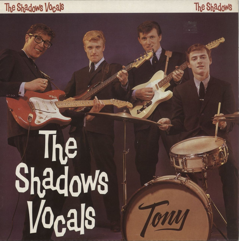 The Shadows Vocals UK vinyl LP album (LP record) EG2600751