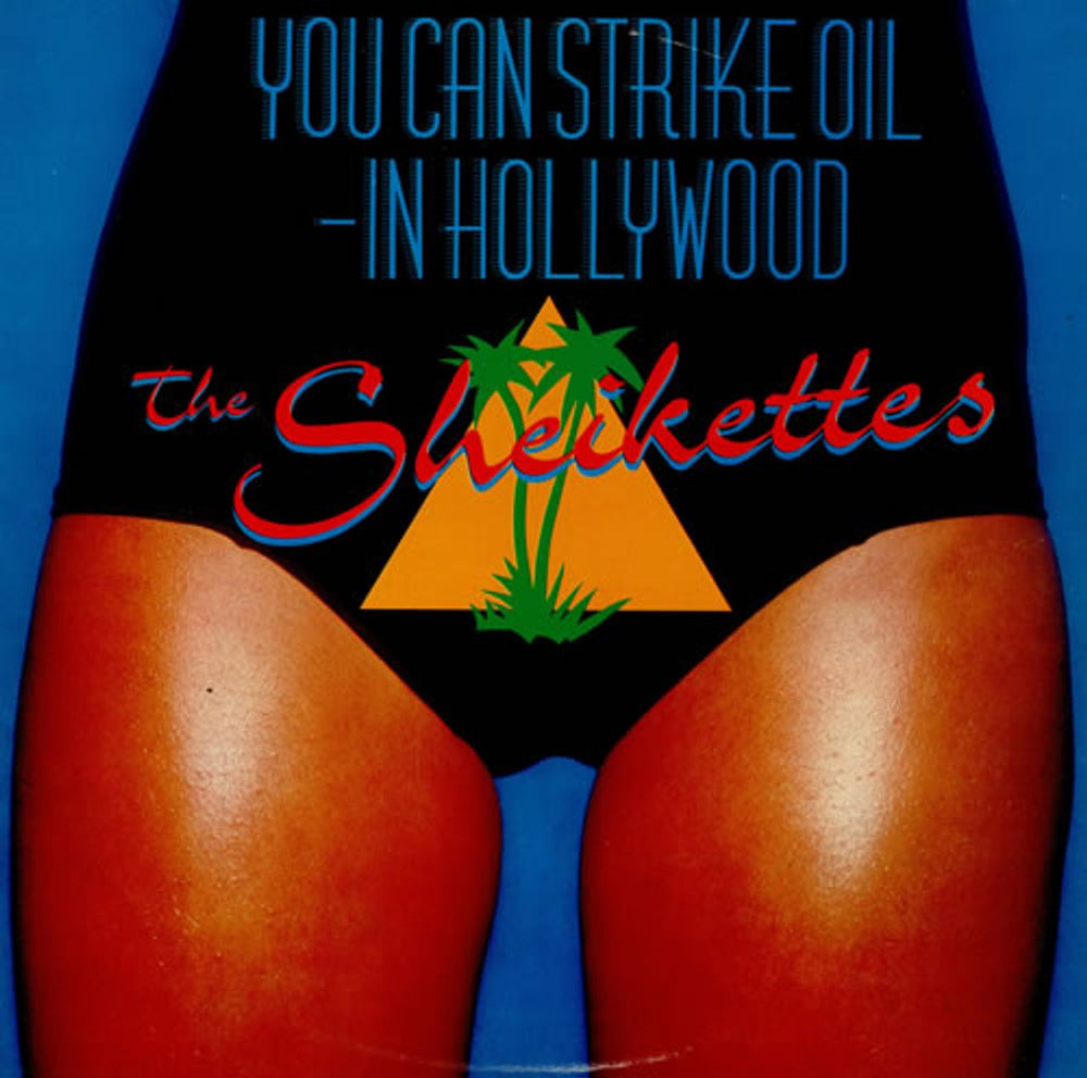 The Sheikettes You Can Strike Oil In Hollywood - Gold Vinyl UK 12" vinyl single (12 inch record / Maxi-single) JET12120