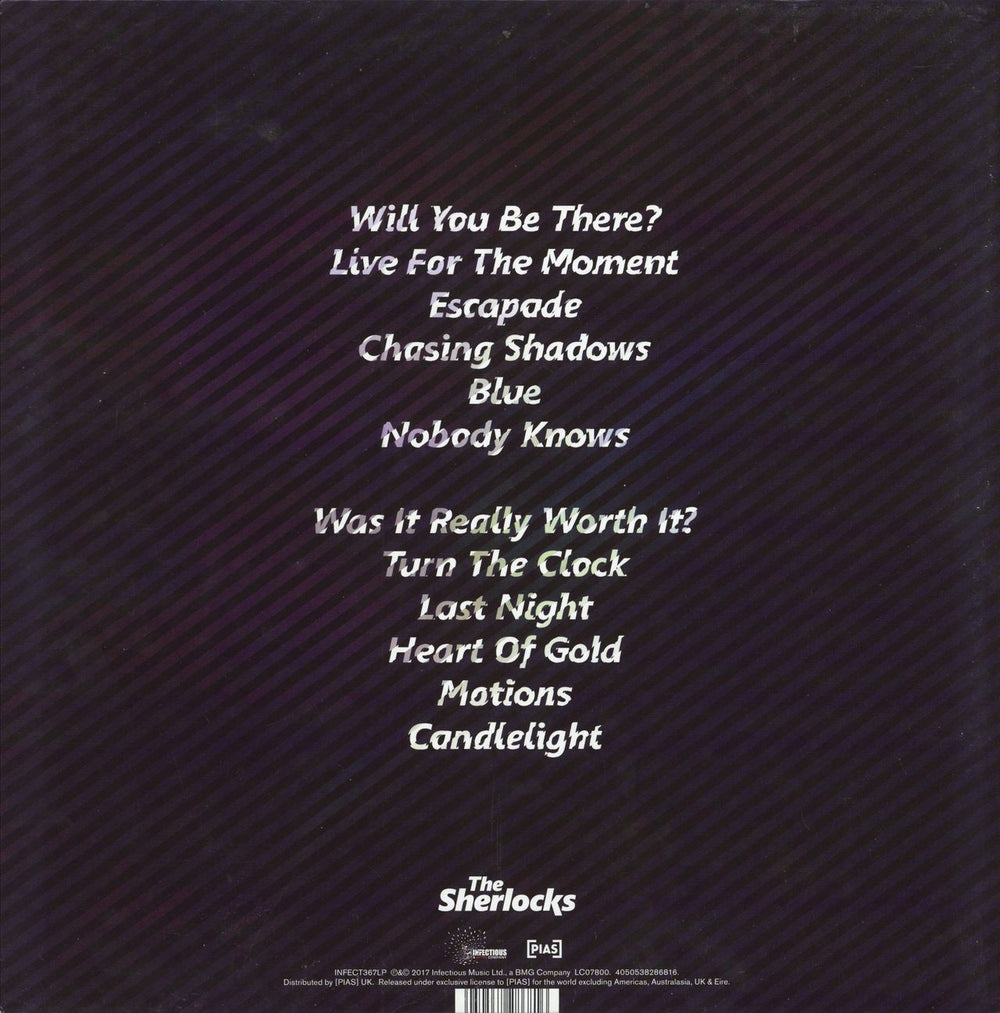 The Sherlocks Live For The Moment UK vinyl LP album (LP record) 4050538286816