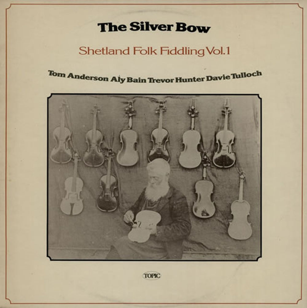 The Silver Bow Shetland Folk Fiddling Vol.1 UK vinyl LP album (LP record) 12TS281