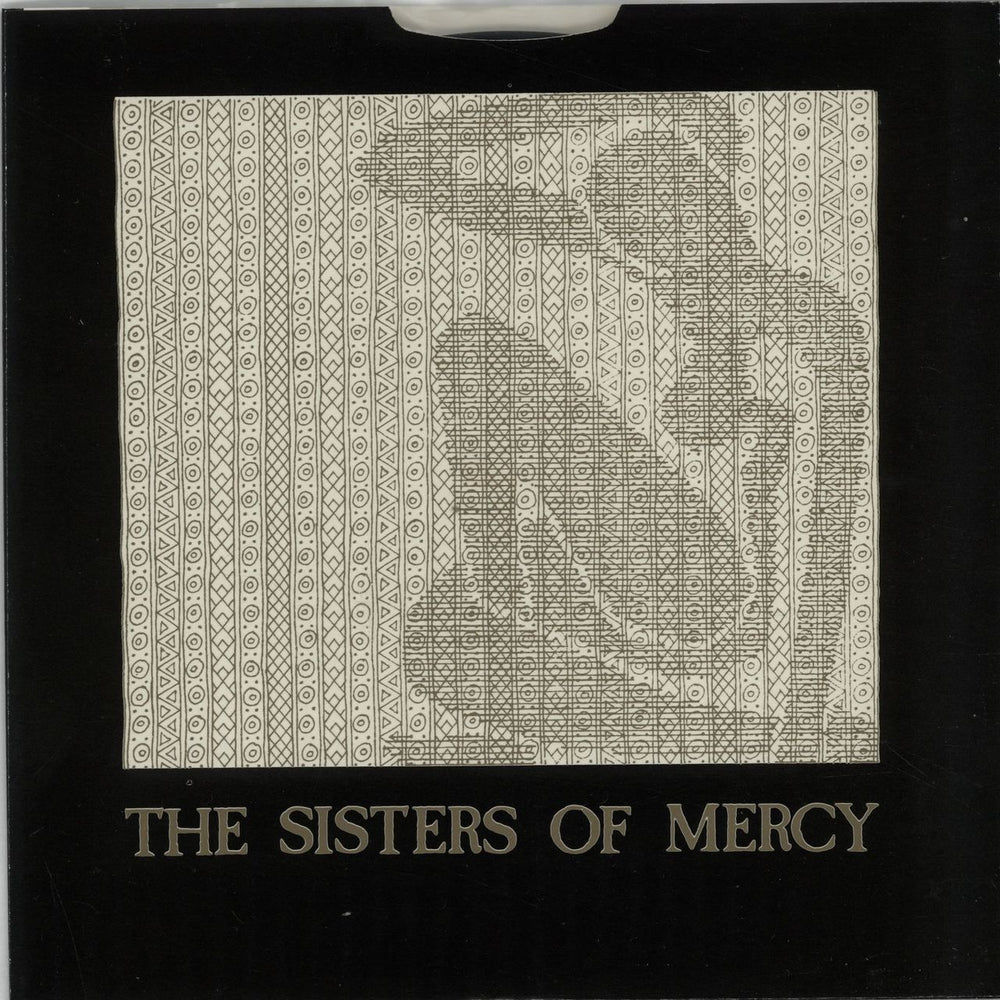 The Sisters Of Mercy Alice - Misprinted p/s UK 7" vinyl single (7 inch record / 45) MR015