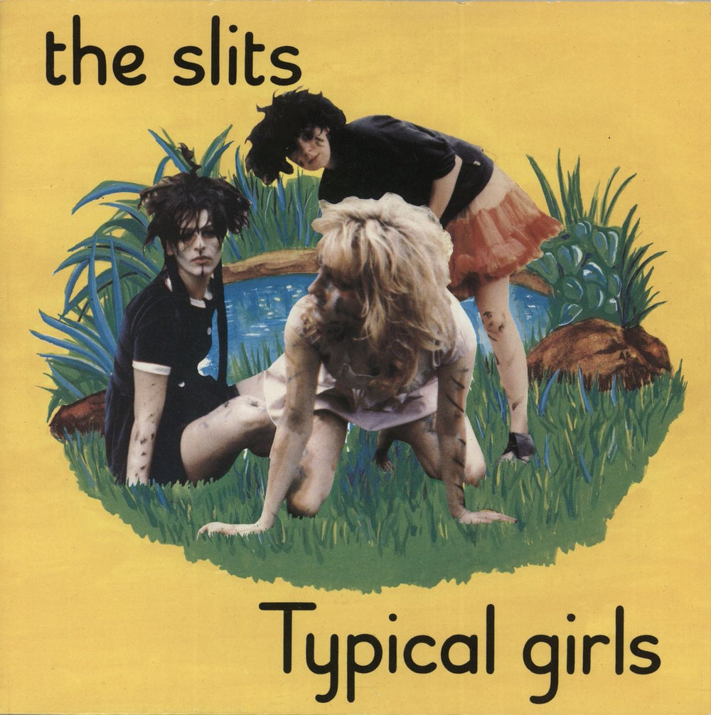 The Slits Typical Girls - P/S - Solid UK 7" vinyl single (7 inch record / 45) WIP6505