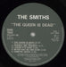 The Smiths The Queen Is Dead - Hype Stickered - VG / EX UK vinyl LP album (LP record) SMILPTH876108