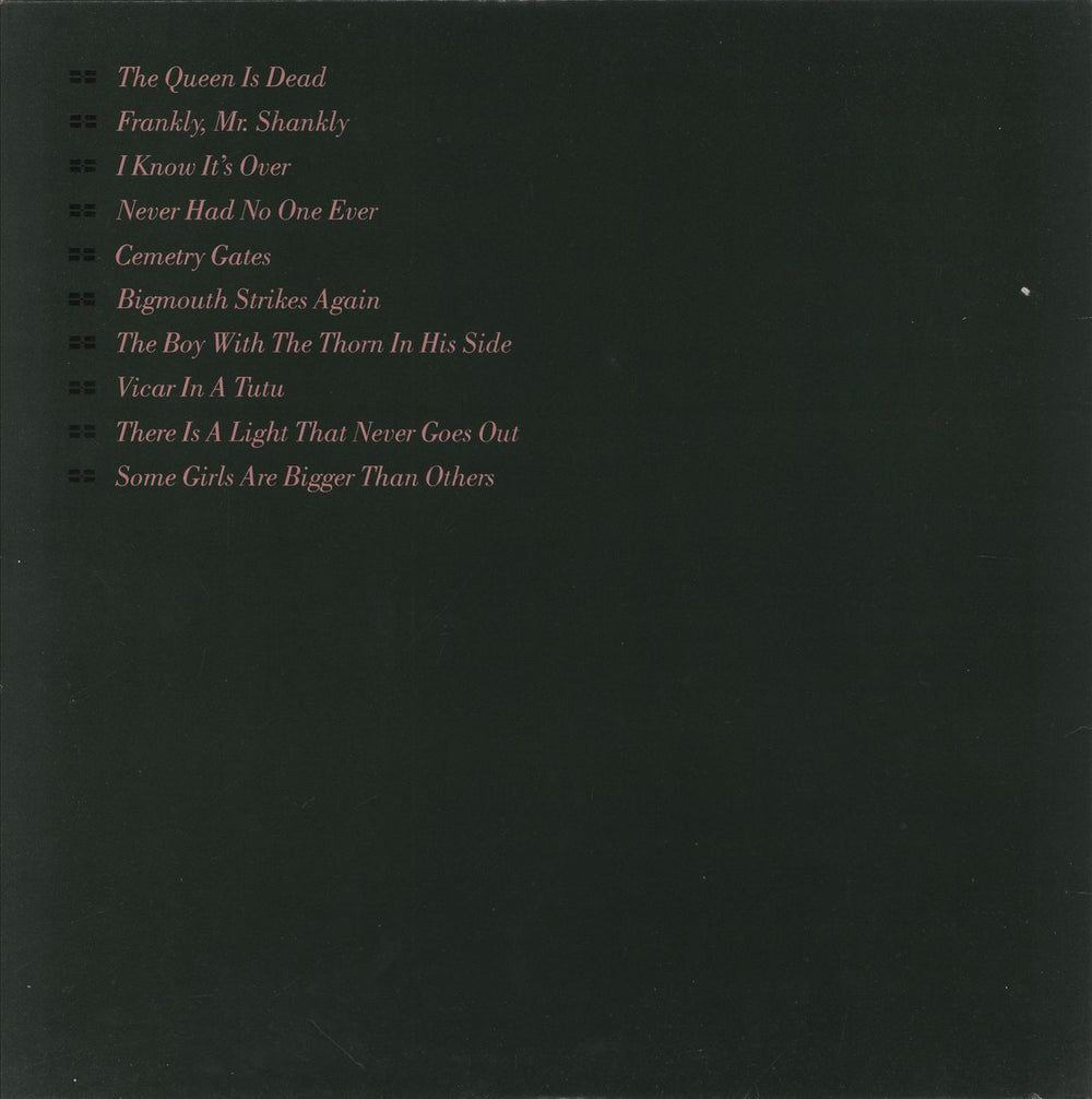 The Smiths The Queen Is Dead - Stickered - EX UK vinyl LP album (LP record)