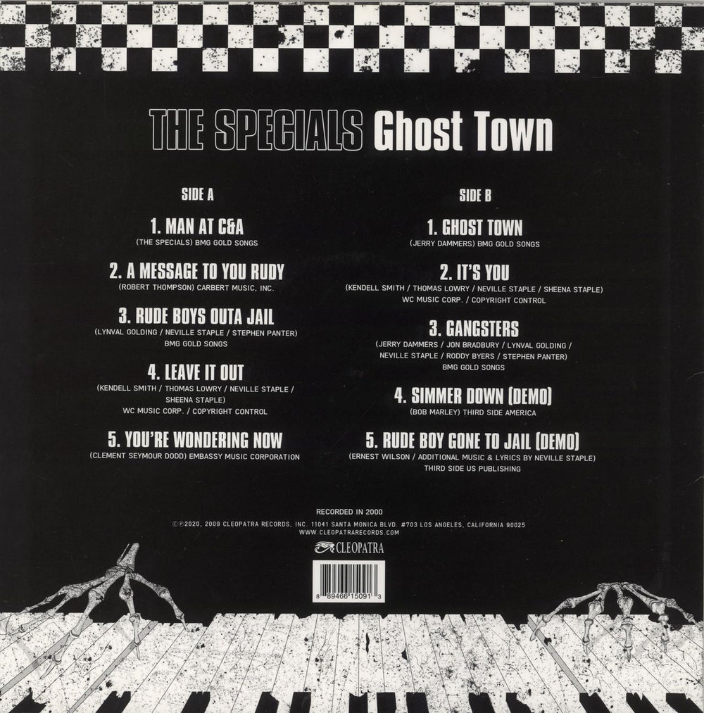 The Specials Ghost Town US vinyl LP album (LP record) 889466150913