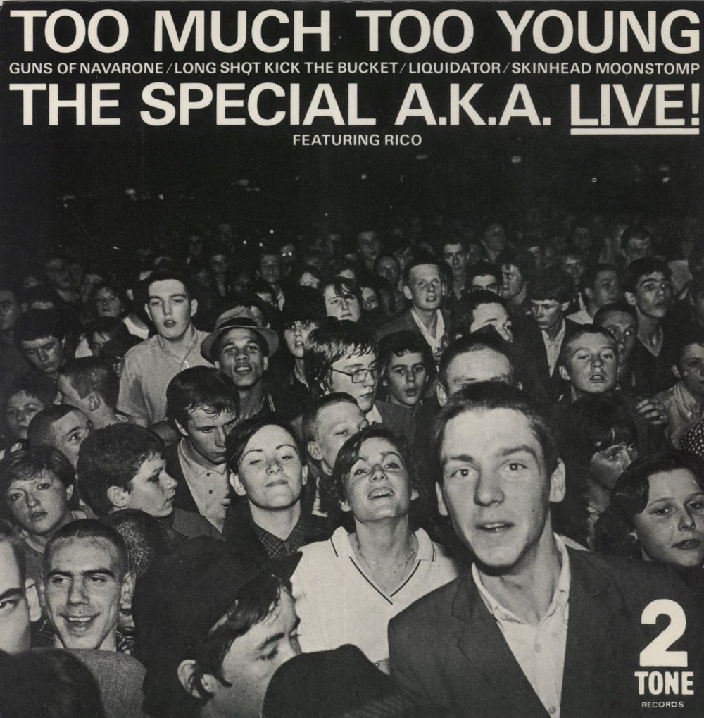 The Specials Too Much Too Young EP - P/S French 7" vinyl single (7 inch record / 45) CHSTT7