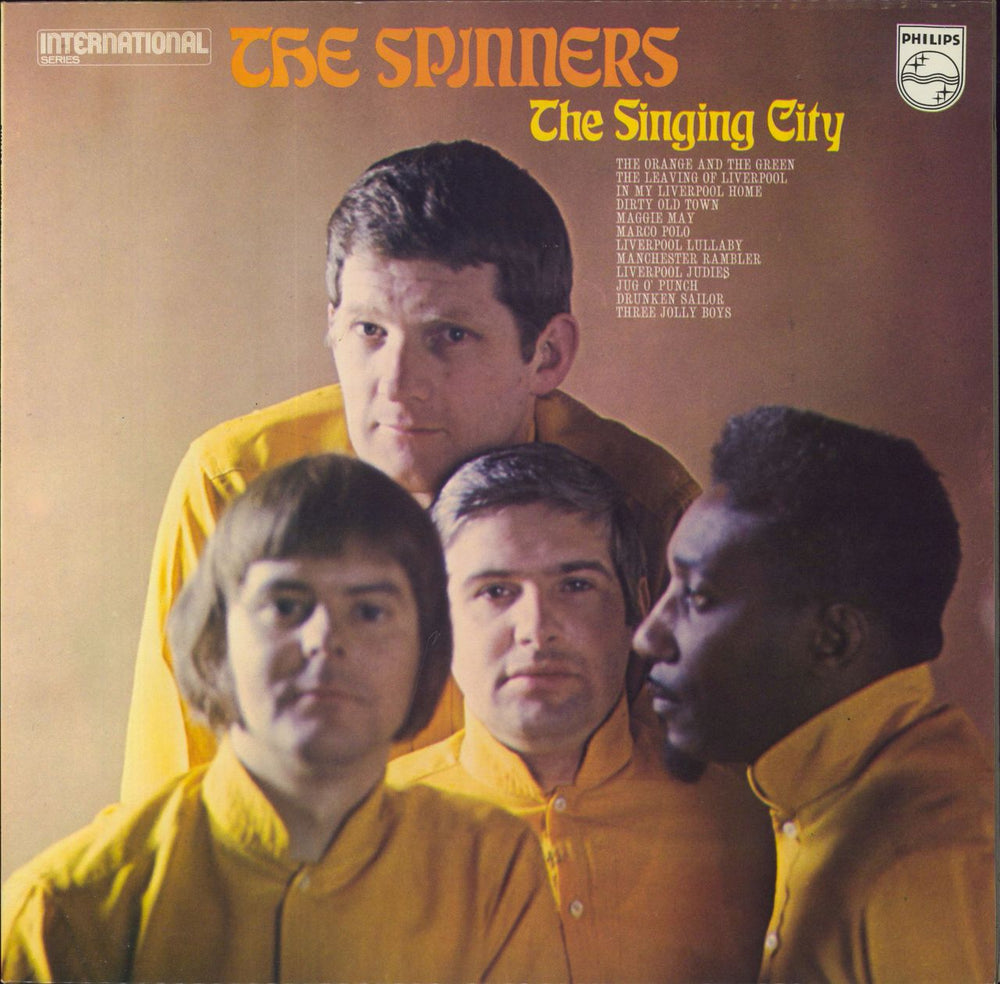 The Spinners The Singing City UK vinyl LP album (LP record) 6382002