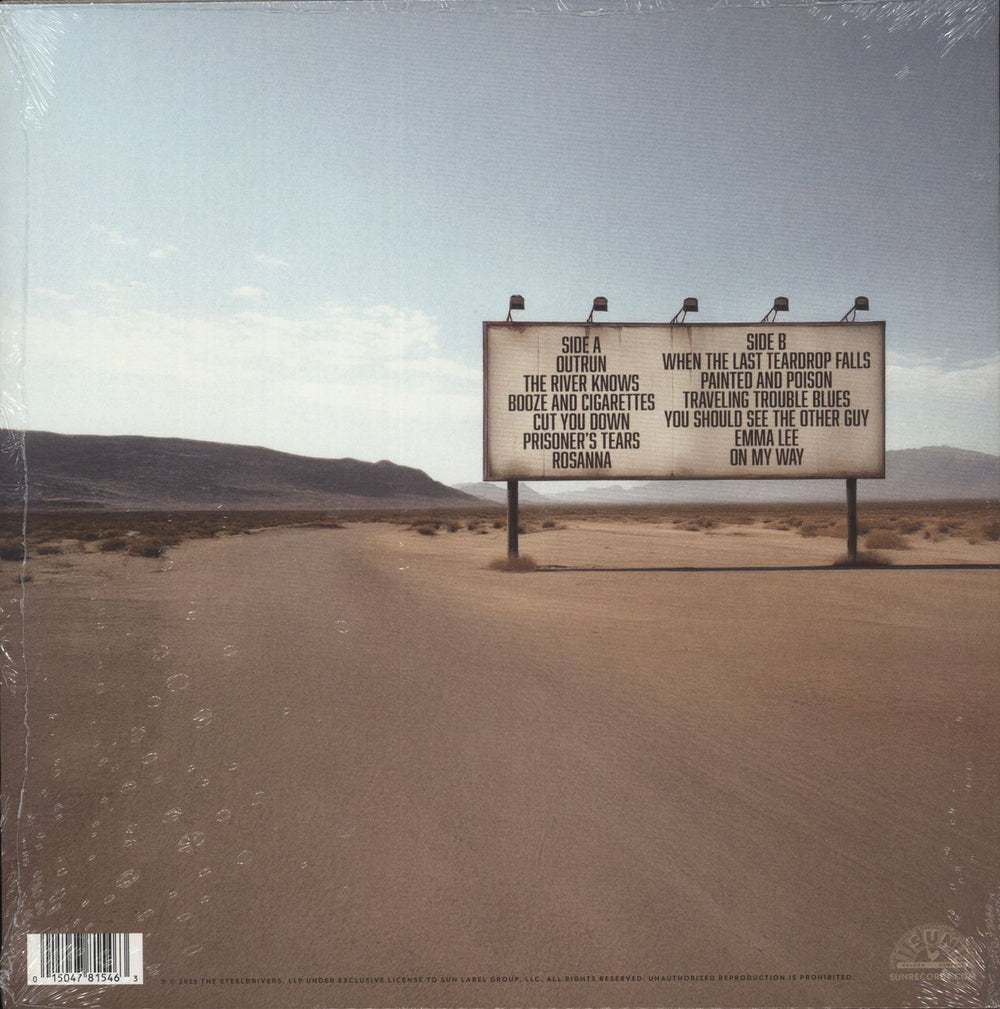 The SteelDrivers Outrun - Brown Vinyl - Sealed US vinyl LP album (LP record) 015047815463