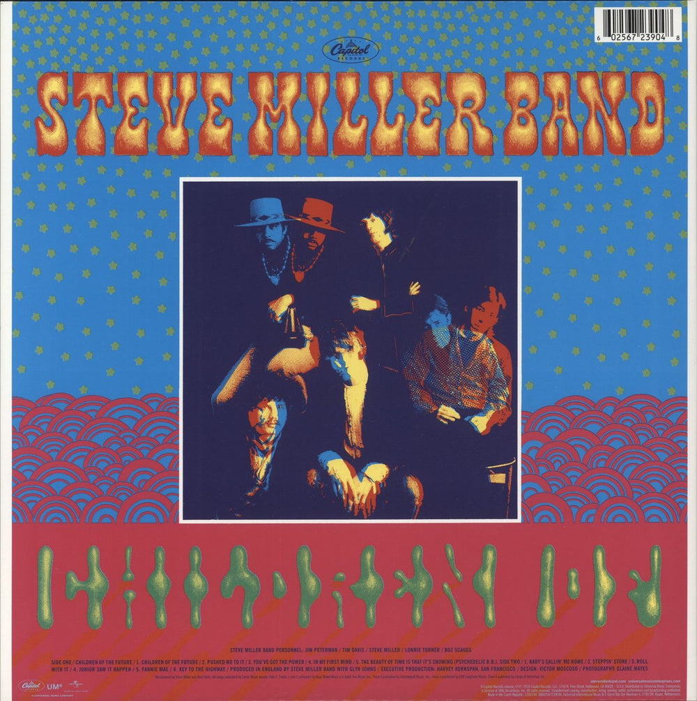 The Steve Miller Band Children Of The Future - 180gm UK vinyl LP album (LP record) 602567239048